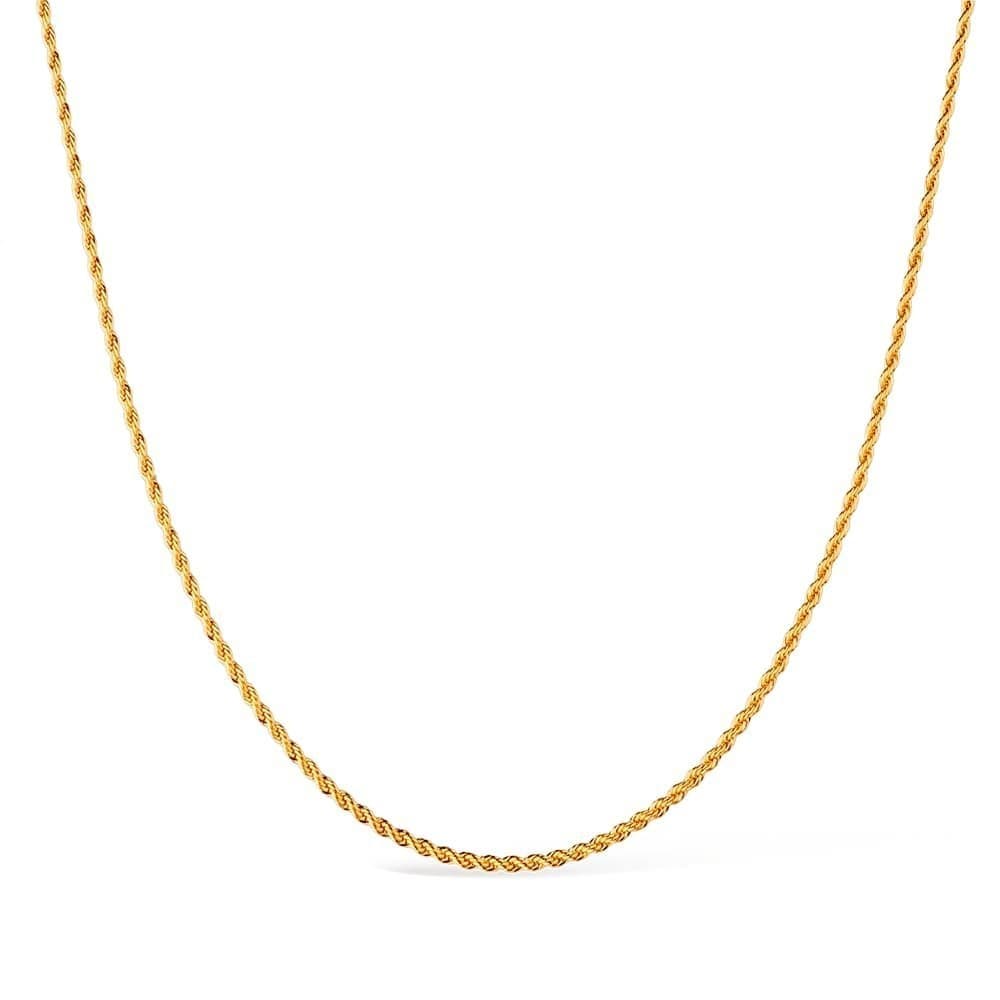 Colar Baiano Dourado - Banho de Ouro 24k para revenda | Hub Joias