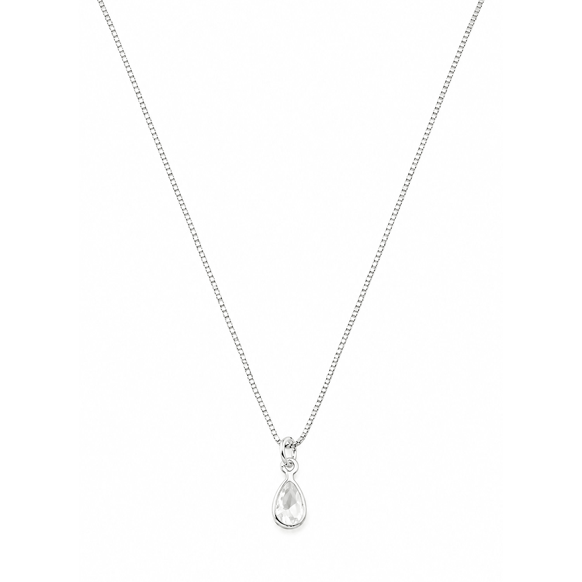 Colar Gota de Zircônia em Prata 925