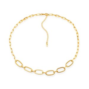 Chocker Dourada Corrente com Extensor